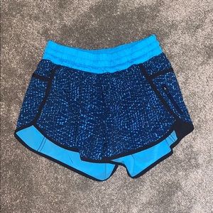 lululemon track shorts